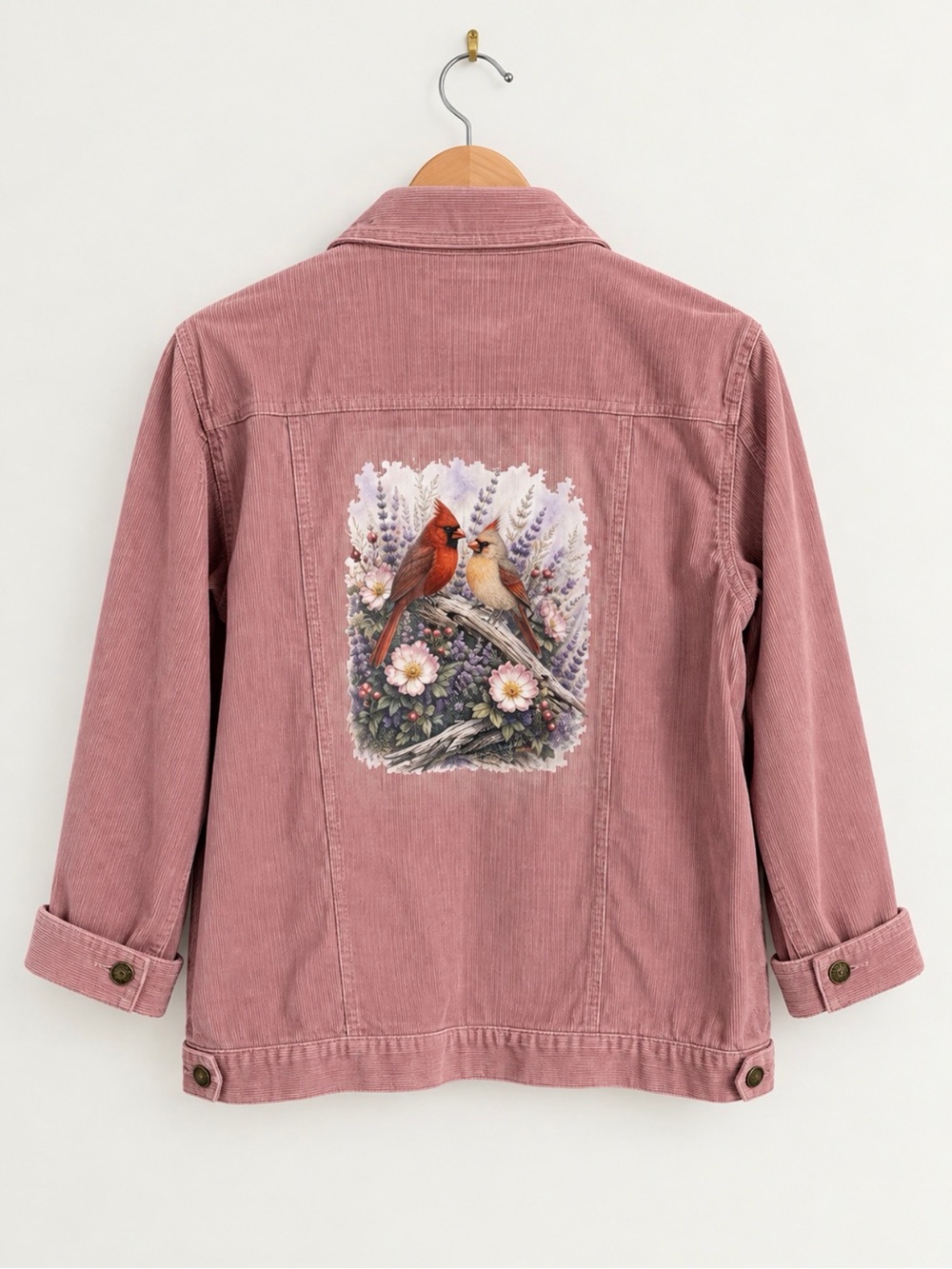 Duck Head | Dusty Rose | Large Corduroy Jacket | Roomy Large
